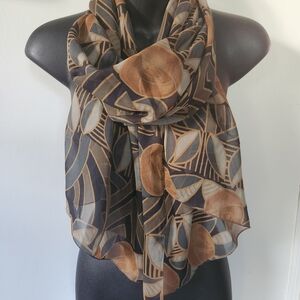 Holt Renfrew 100% Silk Italian Scarf